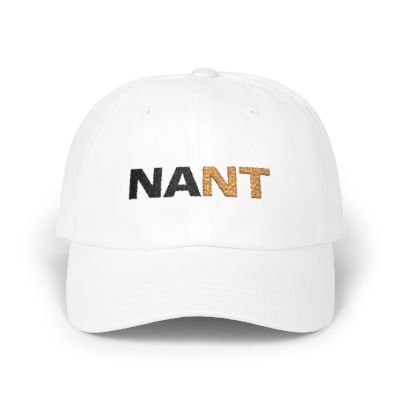NANT Embroidered Cap Black Gold